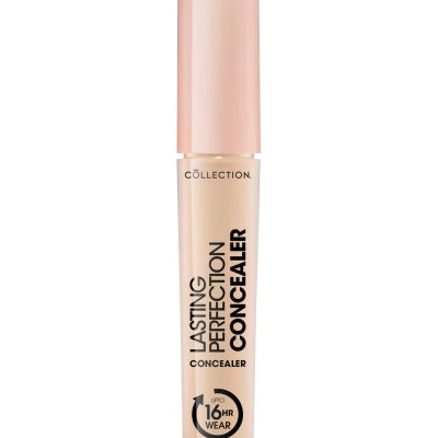Collection Cosmetics Lasting Perfection Concealer, 16-Hour Wear, Long-Lasting Concealer, Toffee, 4ml