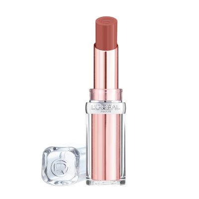 L’Oreal Paris Lipstick, Balm-In-Lipstick, Keeps Lips Hydrated & Smooth, Natural-Looking Shiny Finish, Cushiony, Buttery Texture Cares Like A Balm, 191 Nude Heaven?